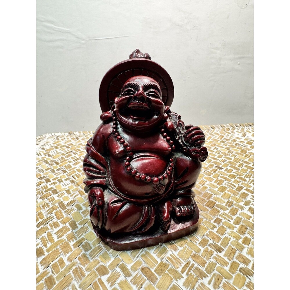 Vintage Buddha Statue 4in